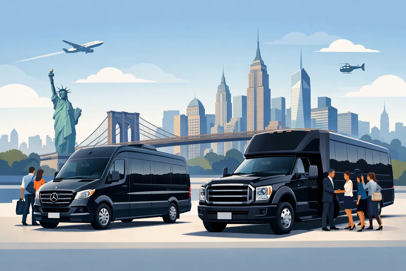 New York Van Service for Stress-Free Group Travel