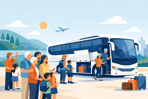Family Reunion Bus Rental for Easier Group Travel